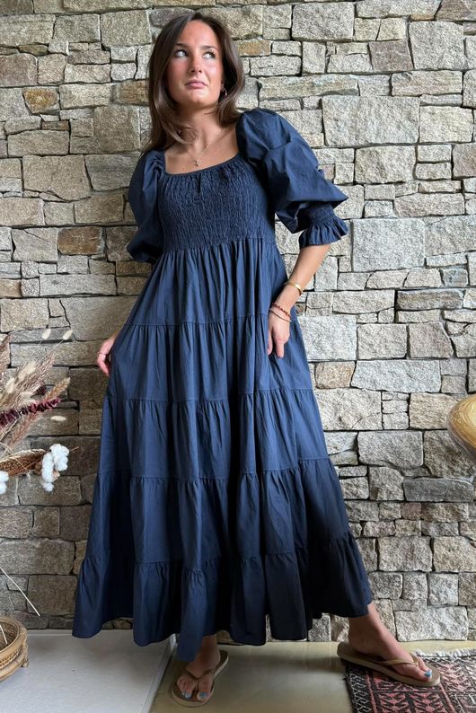 Paloma Darling Dress Navy